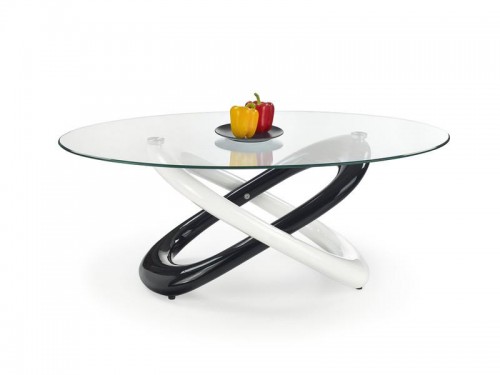 Журнальний столик GOBI HALMAR Чорно Білий